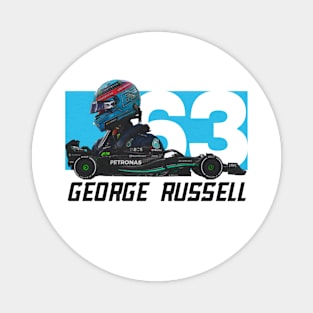 George Russell 63 Magnet